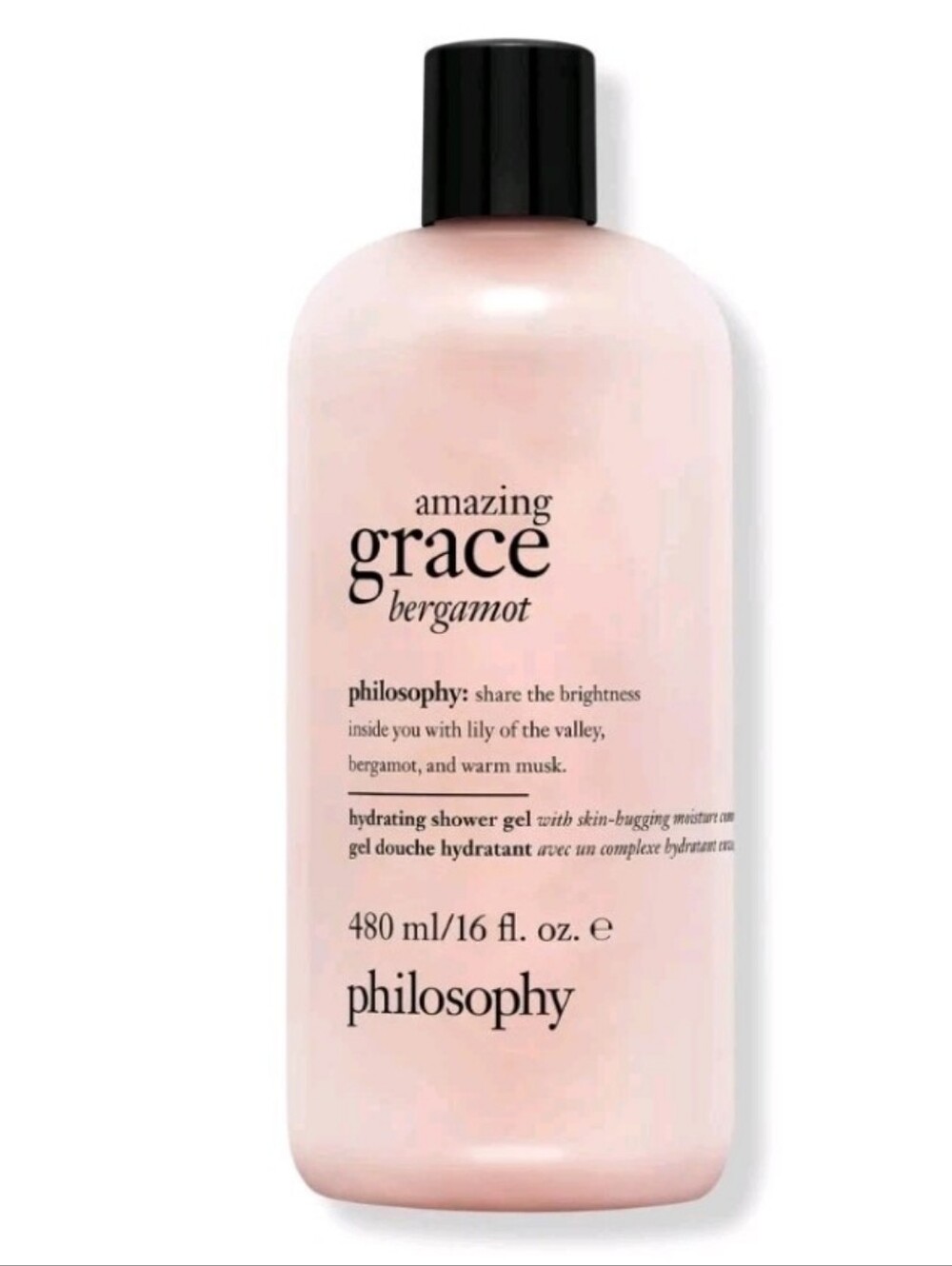 Philosophy Amazing Grace Bergamot Shower Gel, 16 Fl Oz, New Without BOX,SEALED